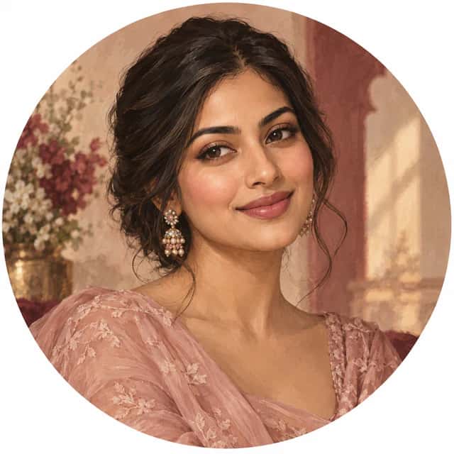 Illustrated portrait for Saneesha