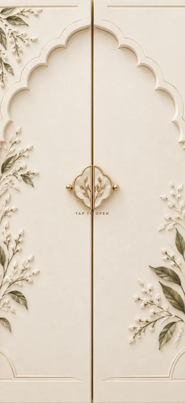 Ivory Palace — actual invitation preview